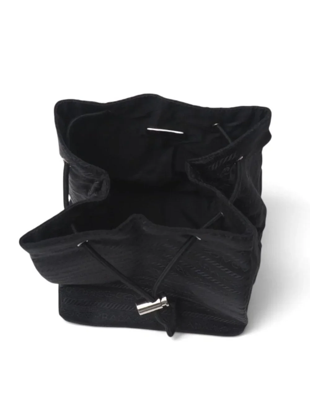 Prada Pouch Drawstring Logo Mini Bag